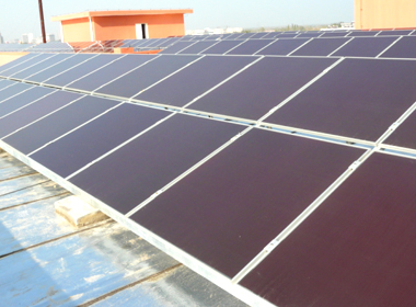 河北館陶第一中學(xué)130KW光伏建筑一體化電站